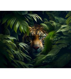 Jungle Tiger Art Print 40x50cm