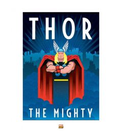 Marvel Deco Thor Art Print 60x80cm