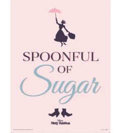 Mary Poppins Spoonful of Sugar Art Print 30x40cm