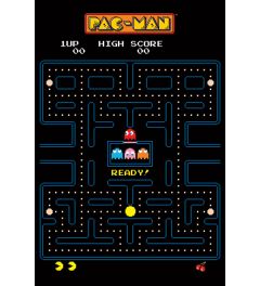 Pac-Man Maze Poster 61x91.5cm
