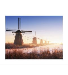 Windmills At Kinderdijk Kunstdruk