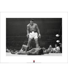 Muhammad Ali vs Liston Art Print 60x80cm