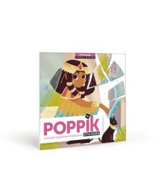 Poppik Princesses Sticker Cards 18x18cm