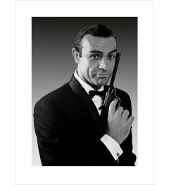 James Bond Connery Tuxedo Print 60x80cm