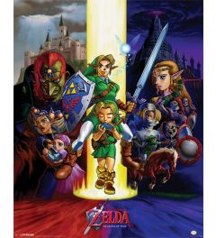 The Legend Of Zelda Ocarina Of Time Poster 40x50cm