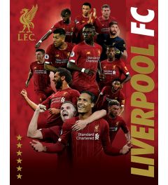Liverpool FC Players 2019-2020 Poster 40x50cm