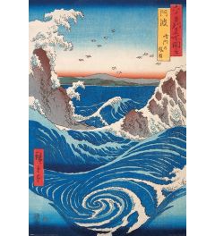 Hiroshige Naruto Draaikolk Poster 61x91.5cm