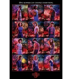 Stranger Things Character Montage Poster 61x91.5cm