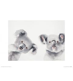 Koalas Art Print Aimee Del Valle 30x40cm