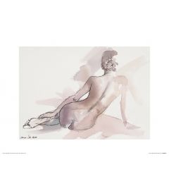 Ballet Saturday Art Print Aimee Del Valle 30x40cm