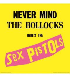 Sex Pistols Never Mind the Bollocks Album Cover 30.5x30.5cm