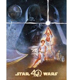 star-wars-40th-anniversary-new-hope-art-print-30x40cm