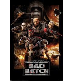 Star Wars The Bad Batch Montage Poster 61x91.5cm
