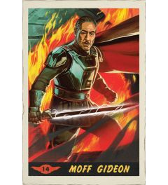 Star Wars The Mandalorian Moff Gideon Card Poster 61x91.5cm