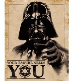 Star Wars Your Empire Needs You Poster 40x50cm