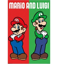 Super Mario & Luigi Poster 61x91.5cm
