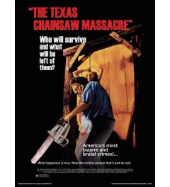 Texas Chainsaw Massacre Brutal Art Print 30x40cm