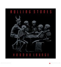 The Rolling Stones Voodoo Lounge Art Print 40x40cm