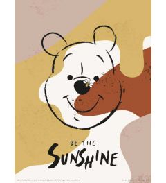 Winnie the Pooh Be the Sunshine Art Print 30x40cm