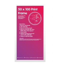 Frame 50x100cm White - MDF
