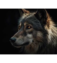 Wolf Portret Kunstdruk 40x50cm