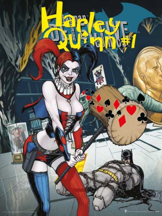 Justice League Harley Quinn #1 Art Print 30x40cm