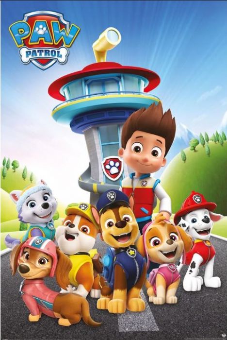 Paw Patrol Ready for Action Poster 61x91.5cm