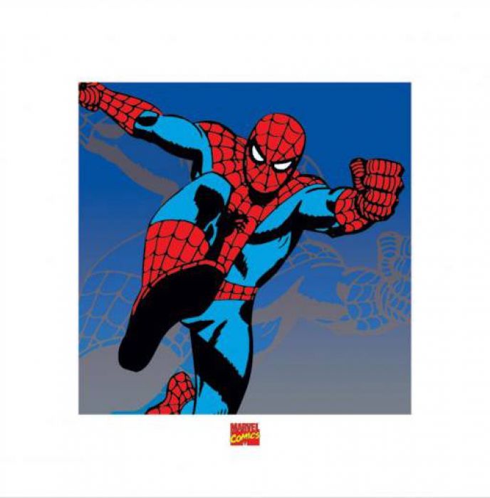 Marvel Comics Spiderman Print 40x40cm
